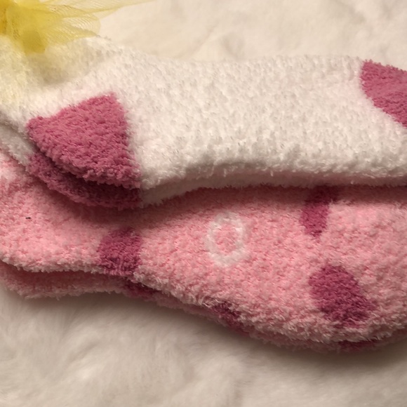 FUZZY SOCKS 2 pairs NWOT - Picture 2 of 5